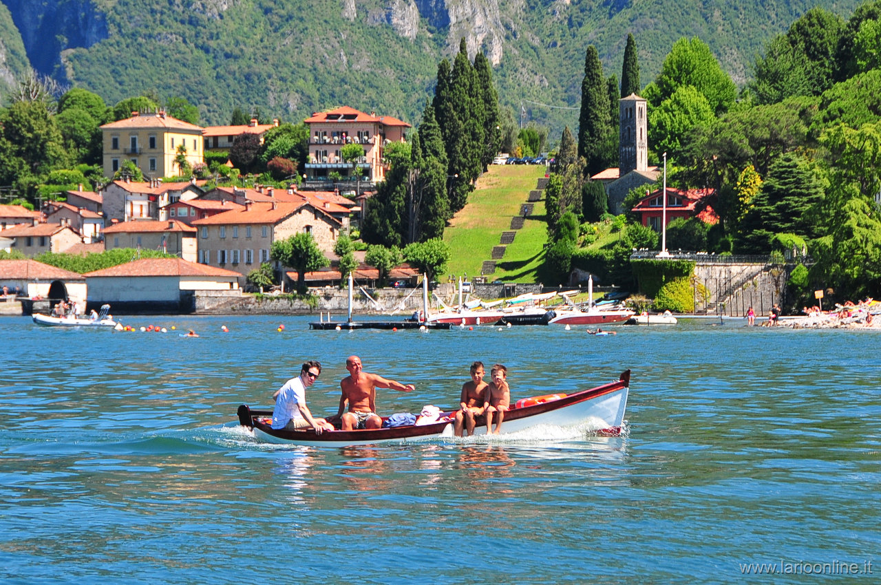 Landschaft der Comer See