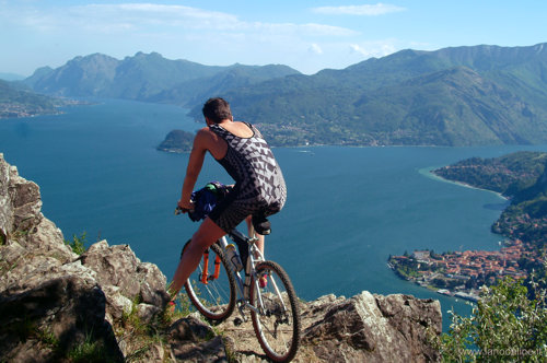 mountain bike lake como