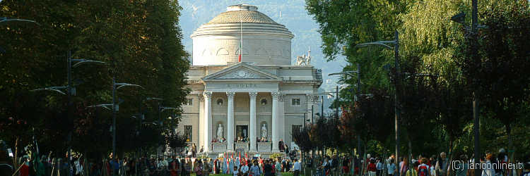 Tempio Voltiano lake Como