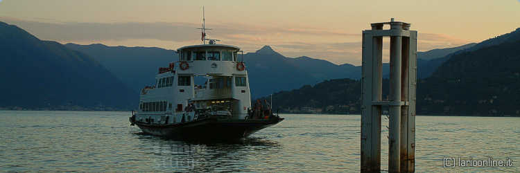 Transportmittel Comer see