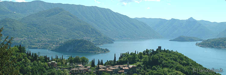 Le centre du Lac Lac de C�me